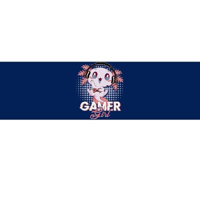 Gamer  Axolotl Gaming Video Game Gift Bumper Sticker