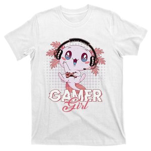 Gamer  Axolotl Gaming Video Game Gift T-Shirt