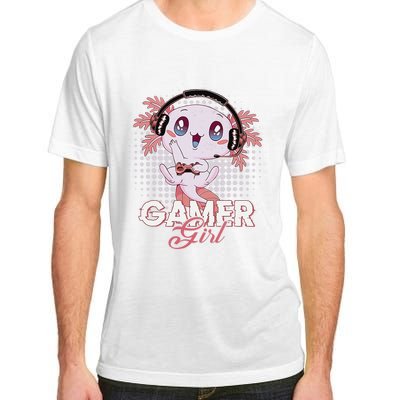 Gamer  Axolotl Gaming Video Game Gift Adult ChromaSoft Performance T-Shirt