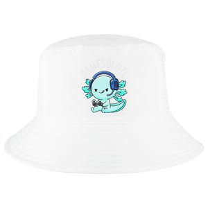 Gamesolotl Axolotl Gamer Anime Gifts Kawaii Boys Girls  Cool Comfort Performance Bucket Hat