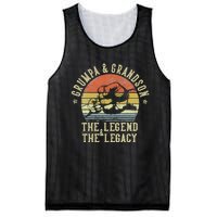 Grumpa And Grandson The Legend And The Legacy Mesh Reversible Basketball Jersey Tank