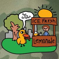 Got Any Grapes Ice Fresh Lemonade Funny Duck Legacy Tie Dye Trucker Hat