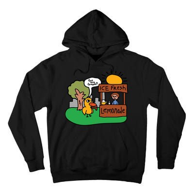 Got Any Grapes Ice Fresh Lemonade Funny Duck Tall Hoodie