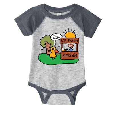 Got Any Grapes Ice Fresh Lemonade Funny Duck Infant Baby Jersey Bodysuit