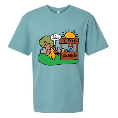 Got Any Grapes Ice Fresh Lemonade Funny Duck Sueded Cloud Jersey T-Shirt