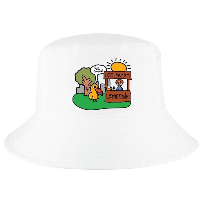 Got Any Grapes Ice Fresh Lemonade Funny Duck Cool Comfort Performance Bucket Hat