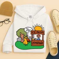 Got Any Grapes Ice Fresh Lemonade Funny Duck Hoodie