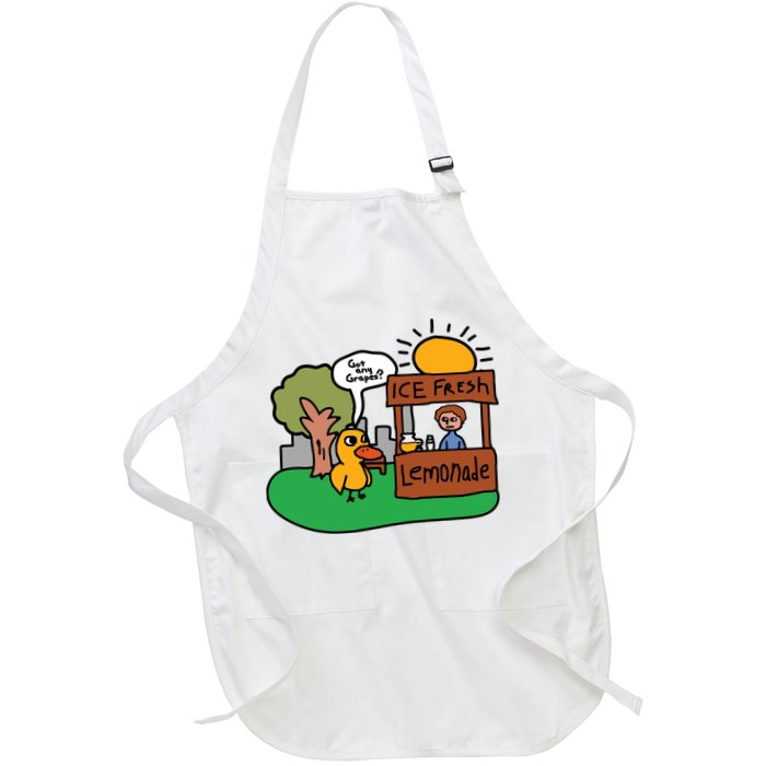 Got Any Grapes Ice Fresh Lemonade Funny Duck Apron