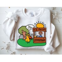 Got Any Grapes Ice Fresh Lemonade Funny Duck Sweatshirt