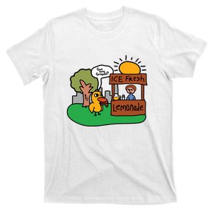 Got Any Grapes Ice Fresh Lemonade Funny Duck T-Shirt