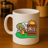 Got Any Grapes Ice Fresh Lemonade Funny Duck Mug