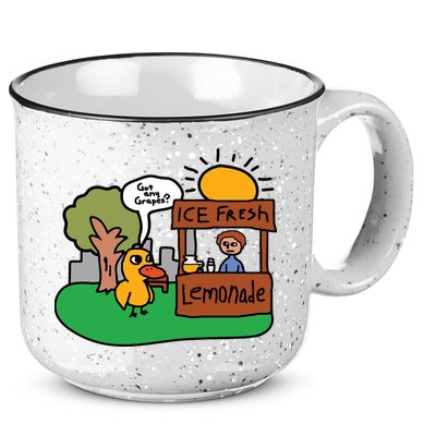 Got Any Grapes Ice Fresh Lemonade Funny Duck 15oz Campfire Ceramic Mug
