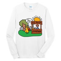 Got Any Grapes Ice Fresh Lemonade Funny Duck Tall Long Sleeve T-Shirt