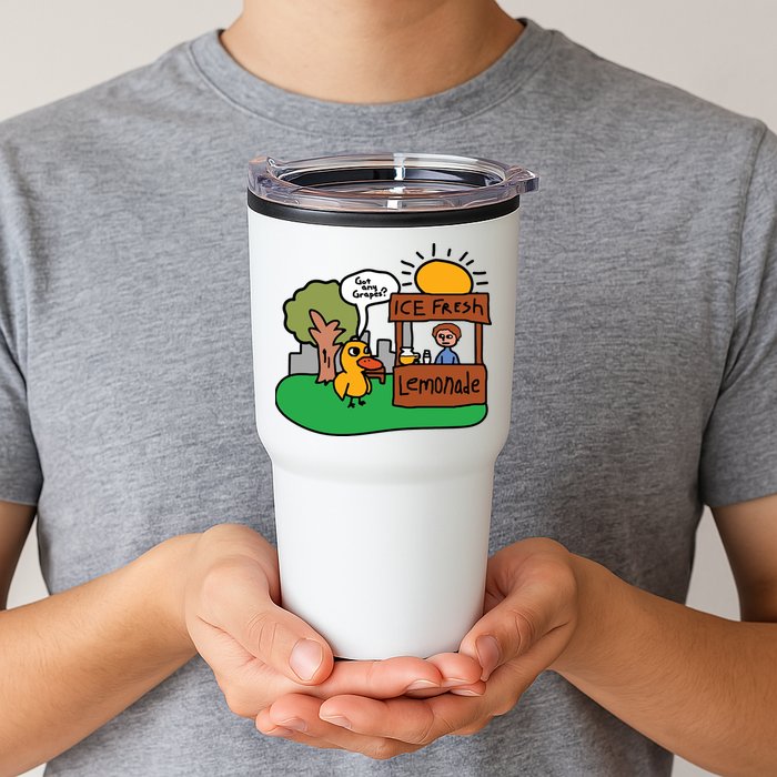 Got Any Grapes Ice Fresh Lemonade Funny Duck Tumbler