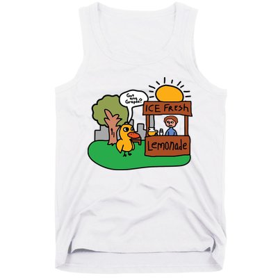 Got Any Grapes Ice Fresh Lemonade Funny Duck Tank Top
