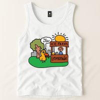 Got Any Grapes Ice Fresh Lemonade Funny Duck Tank Top