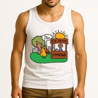 Got Any Grapes Ice Fresh Lemonade Funny Duck Tank Top