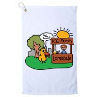 Got Any Grapes Ice Fresh Lemonade Funny Duck Golf Towel