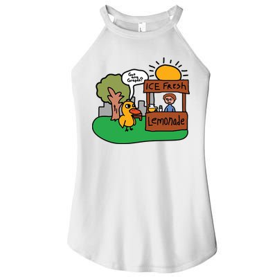 Got Any Grapes Ice Fresh Lemonade Funny Duck Women's Perfect Tri Rocker Tank