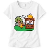 Got Any Grapes Ice Fresh Lemonade Funny Duck Womens T-Shirt