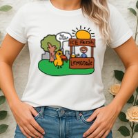 Got Any Grapes Ice Fresh Lemonade Funny Duck Womens T-Shirt