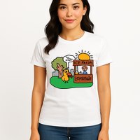 Got Any Grapes Ice Fresh Lemonade Funny Duck Womens T-Shirt