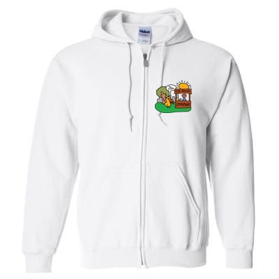 Got Any Grapes Ice Fresh Lemonade Funny Duck Full Zip Hoodie