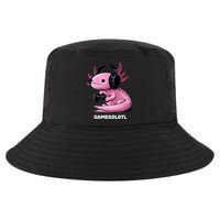 Gamer Axolotl Gamesolotl Fish Gaming Video Gamer Cool Comfort Performance Bucket Hat