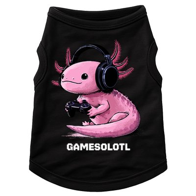 Gamer Axolotl Gamesolotl Fish Gaming Video Gamer Doggie Tank