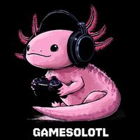 Gamer Axolotl Gamesolotl Fish Gaming Video Gamer Impact Tech Backpack
