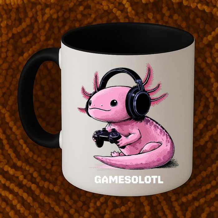 Gamer Axolotl Gamesolotl Fish Gaming Video Gamer Mug