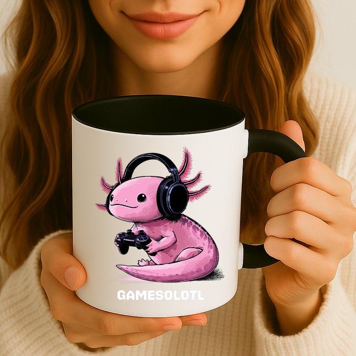 Gamer Axolotl Gamesolotl Fish Gaming Video Gamer Mug