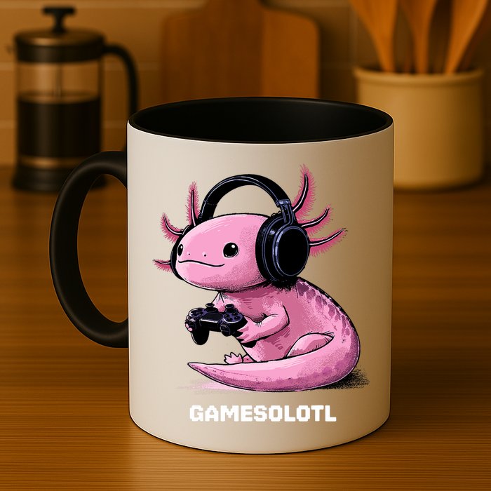 Gamer Axolotl Gamesolotl Fish Gaming Video Gamer Mug