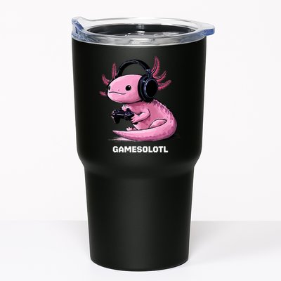 Gamer Axolotl Gamesolotl Fish Gaming Video Gamer Tumbler