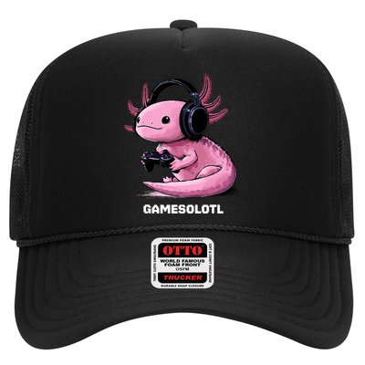Gamer Axolotl Gamesolotl Fish Gaming Video Gamer Hat