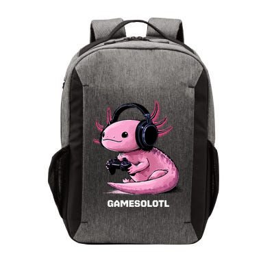 Gamer Axolotl Gamesolotl Fish Gaming Video Gamer Vector Backpack