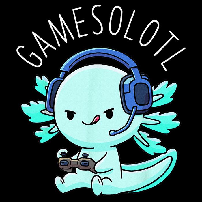 Gamesolotl Axolotl Gamer Anime Gifts Kawaii Bucket Hat