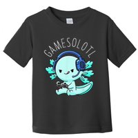 Gamesolotl Axolotl Gamer Anime Gifts Kawaii Toddler T-Shirt