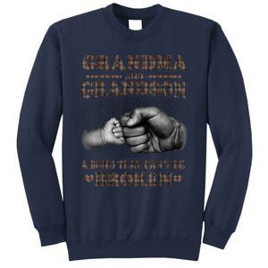 Grandma And Grandson A Bond That Can't Be Broken Mother Day Sweatshirt