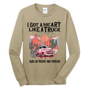 Got A Heart Like A Truck Country Tall Long Sleeve T-Shirt