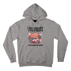 Got A Heart Like A Truck Country Tall Hoodie