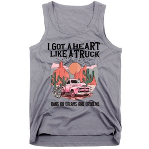 Got A Heart Like A Truck Country Tank Top