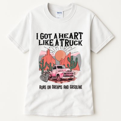 Got A Heart Like A Truck Country Tall T-Shirt