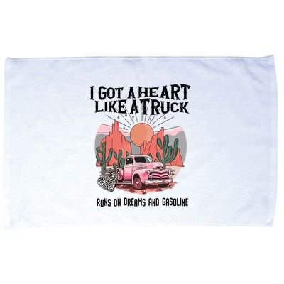 Got A Heart Like A Truck Country Microfiber Hand Towel