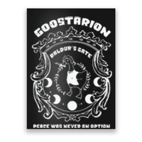 Goose Astarion Honk Peace Was Never An Option Poster