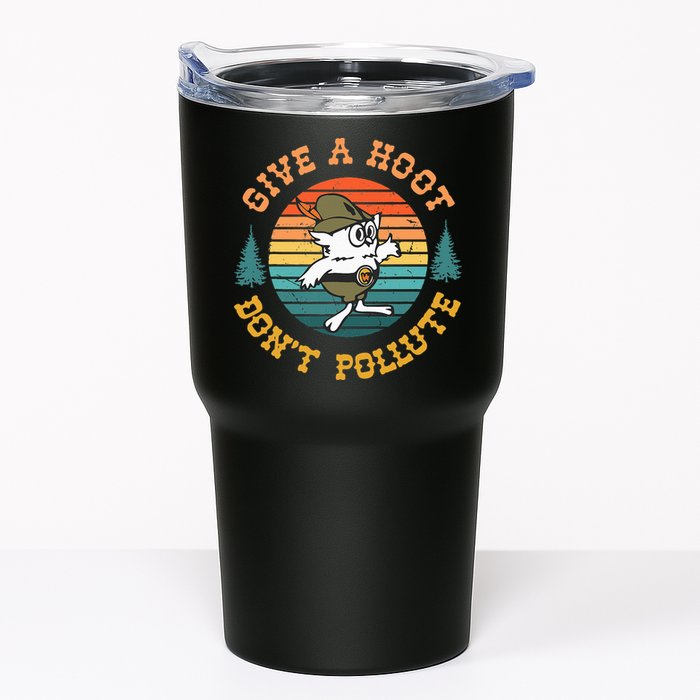 Give A Hoot DonT Pollute Tumbler