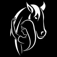 Girl And Horse For Wo Teen And Horse Lover Button