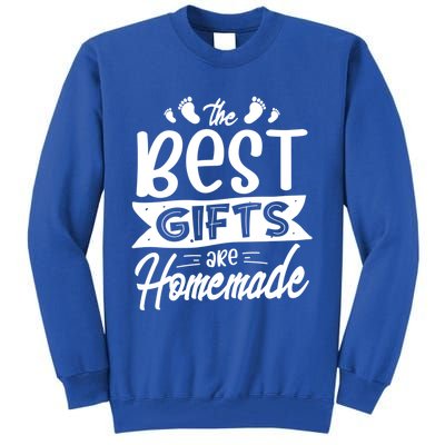 Gifts Are Homemade Parents Newborn Family Gift Tall Sweatshirt