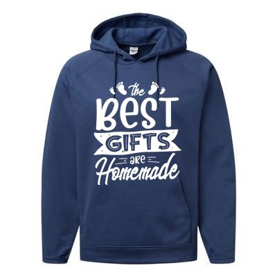 Gifts Are Homemade Parents Newborn Family Gift Performance Fleece Hoodie