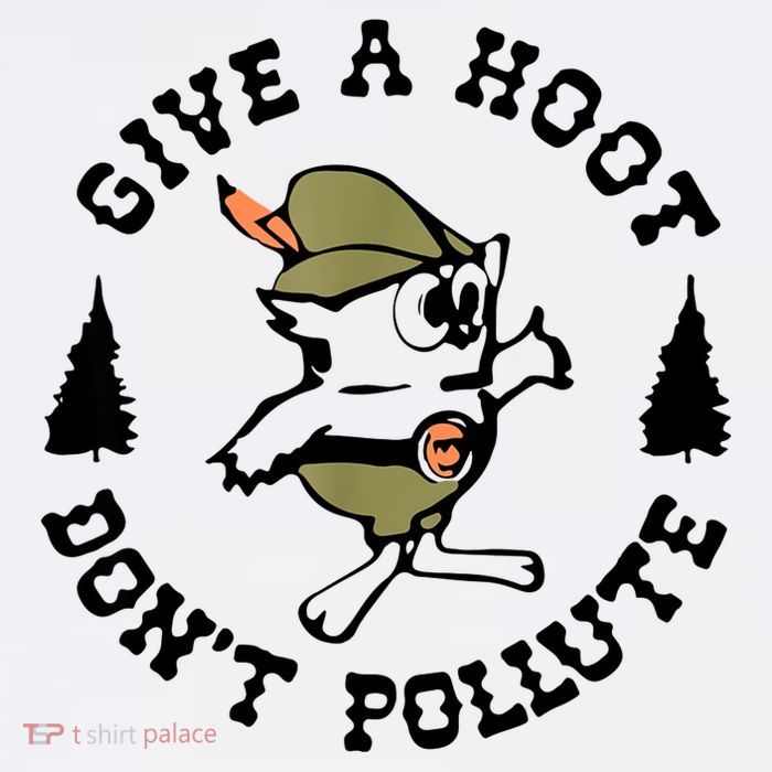 Give A Hoot DonT Pollute Earth Day 11oz C Handle Ceramic Mug